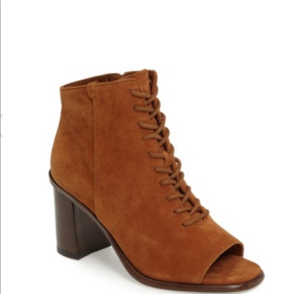 New Frye Amy Open Toe Bootie Size 8.5 - Picture 5 of 5